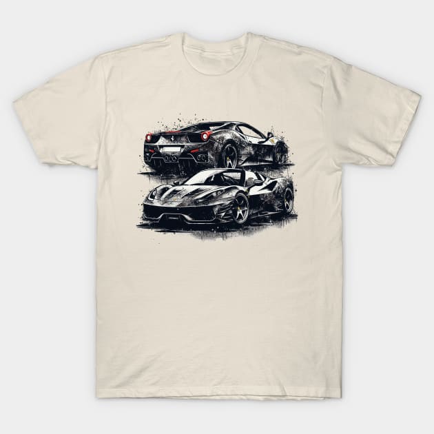 Ferrari 360 spider T-Shirt by Vehicles-Art